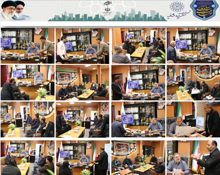 ملاقات چهره به چهره شیرزادیعقوبی  شهردار حسن آباد با شهروندان محترم حسن آباد